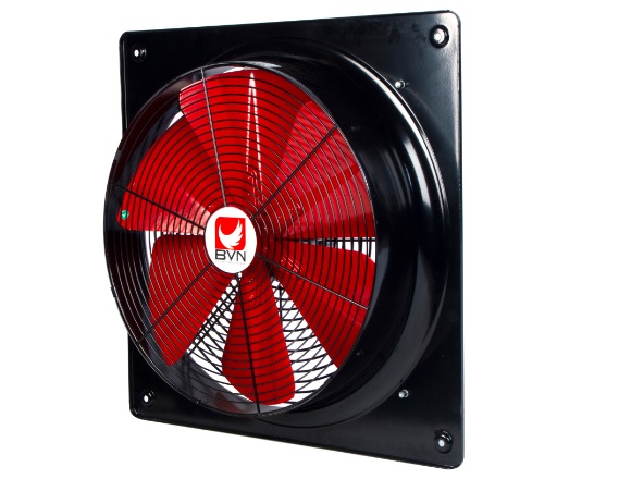 Extractor axial BSTS-600 380 V. 235 W. 8.000 m3h. 70x70 cm. 61.2 cm Ø. 15.6 kg