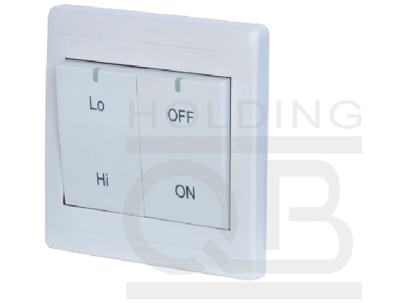 Botonera QB Doble velocidad 220V  para Extractor de aire