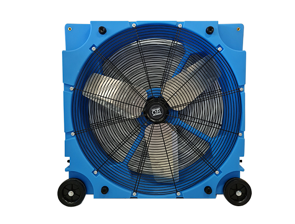 Extractor portatil Qaster-914. 91 cm diam. 3 vel. 24.000 MCH