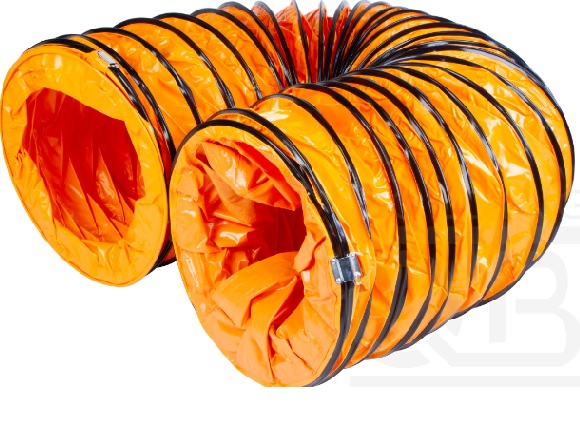 Ducto minero acople rapido DuQ 30 cm Ø x 5m espiral continuo