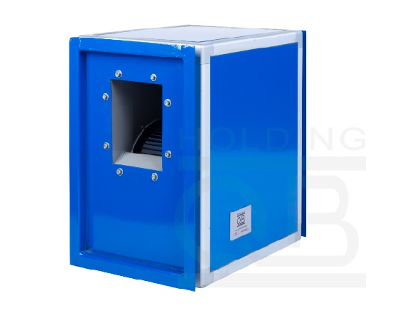 Caja de aspiracion DXGII 3A. 220 volt. 0.18 kw 4P. 1350 rpm. 2.000 m3h. 20 mmcda